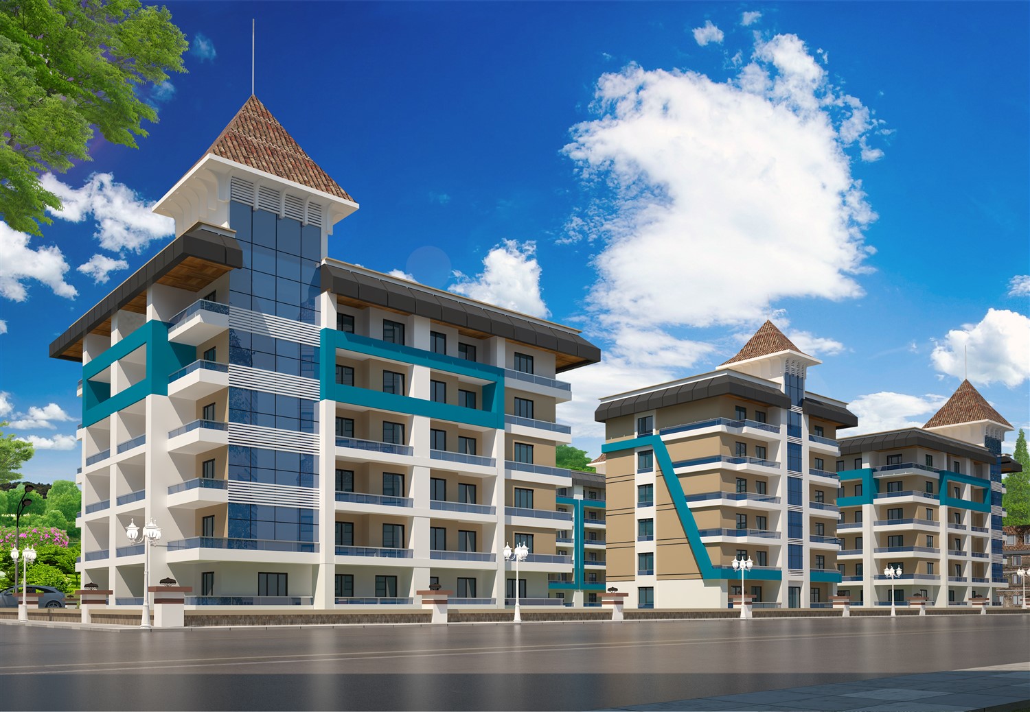 Kule Park Projesi Başarıyla Tamamlandı - Aspark İnşaat